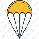 Game parachute play sport
