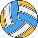 Olympics sport volleyball ball