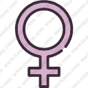 feminist woman gender female girl symbol sign
