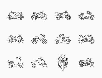 Collection of Sport Motorbikes