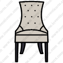 Hartley Chair with Buttons