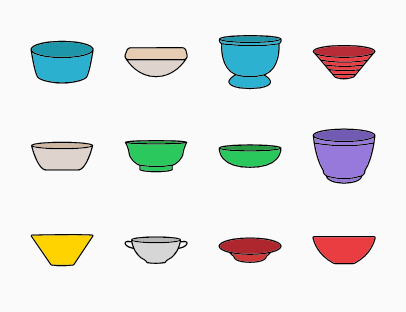 Bowls Colour Pack