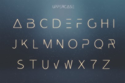 EXOPLANET - A Futuristic Typeface