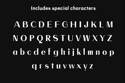 QUAMIR Typeface: A Display Font Duo