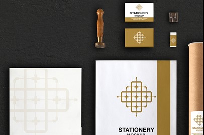 Branding Stationery Mockups - III