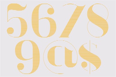 Modern And Antique Typeface