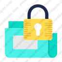 Secure data folder