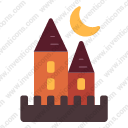 Halloween castle