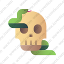 Skull snake