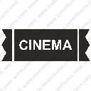 cinema seat card ticketsvg