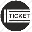 ticket card seat labelsvg