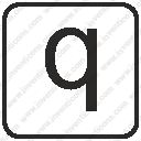 alphabet lowercase letter qsvg