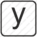alphabet lowercase letter ysvg