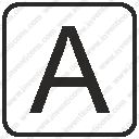 alphabet uppercase letter asvg