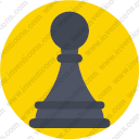 Bishop chess piece game figures