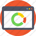 Chart presentation sales screen statistics