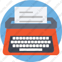 Document publish typewriter Machine