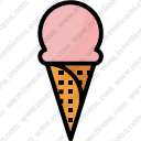 Ice cream summer cone foodrestaurant frozen food
