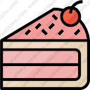 cake food dessert birthdayparty foodrestaurant bread cakeslice