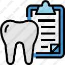 Dentist healthcare dental record medical