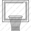 Basketball basketball net hoop