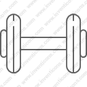 Dumbbell fitness gym weights