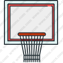 Basket basketball sport hoop