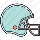 Sports American football football helmet