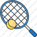 Sports Tennis racket ball