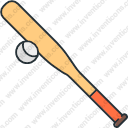 Sports baseball bat ball