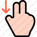 finger multimedia options gesture hand