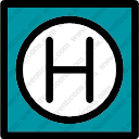 hostel hotel logo hospital logo shape