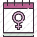 Forward girl Womens Day gender feminism calendar woman