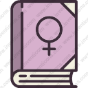 gender book girl feminism female woman education