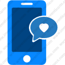 Mobile Comment Heart