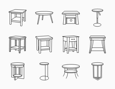 Wooden Tables Collection
