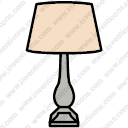 Modern Balustrade Table Lamp