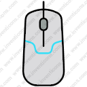 HP M100 Optical Wired Mouse
