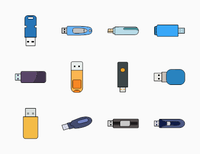 Flash Drive Colour Pack