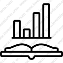 book business and finance bar chart eduation study