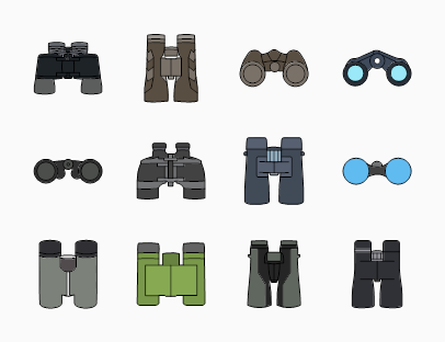 Binoculars Colour Pack