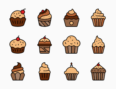 Cupcake & Dessert Muffin