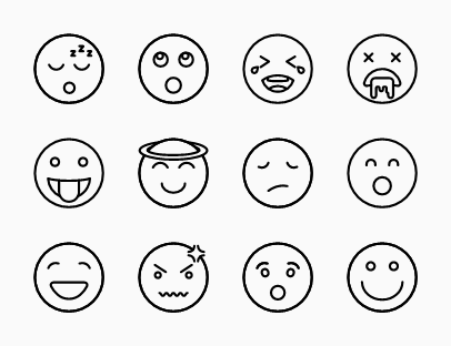 Set of Emoticons