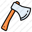 Wood axe