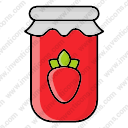 Strawberry jar