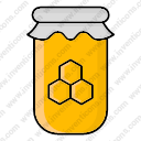 Honey jar