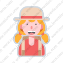 avatar hat girl