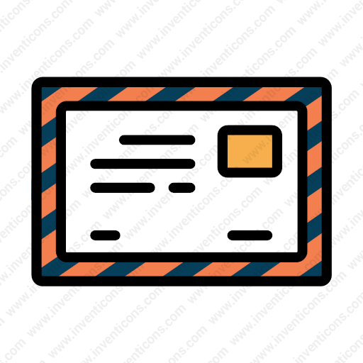 Download Postcard Vector Icon Inventicons