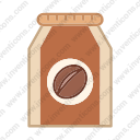 ground coffee package