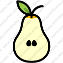 Pear Half